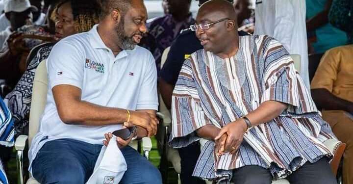 Dr. Opoku Prempeh with Dr. Bawumia