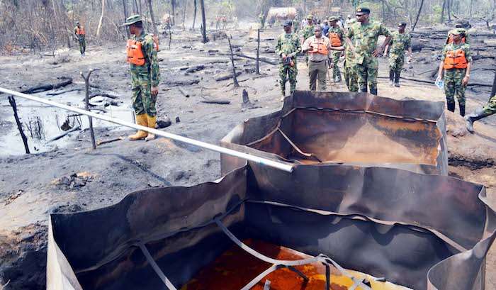 Nigerian Navy Arrests 150 Suspects over Illegal Oil Bunkering in Rivers