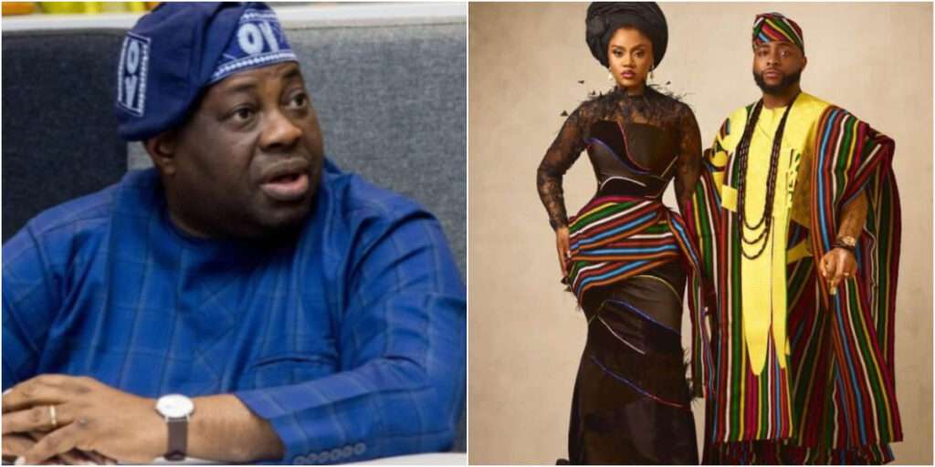 Chivido2024: First Glimpse of Davido, Chioma in Traditional Wedding Matching Outfits 4 dele