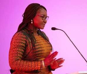 Joyce Bawah Mogtari, the Spokesperson for the National Democratic Congress flagbearer, former President John Dramani Mahama
