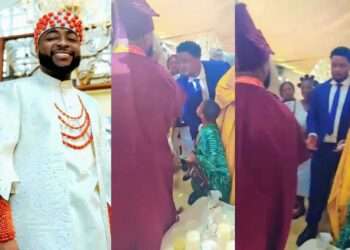 Davido and his bodyguard