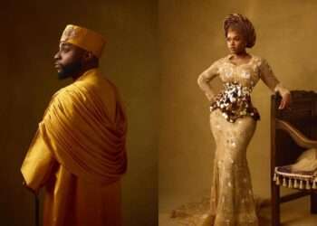 Davido and his wife, Chioma Adeleke