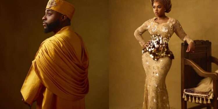 Davido and his wife, Chioma Adeleke
