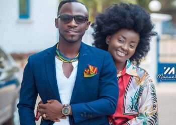 Okyeame Kwame and his wife, Annica