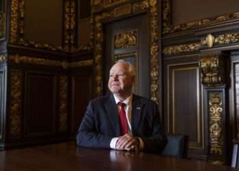Minnesota Governer, Tim Walz.