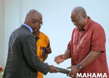 Former President John Dramani Mahama, the NDC’s flagbearer