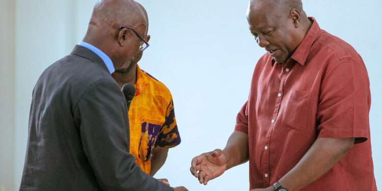 Former President John Dramani Mahama, the NDC’s flagbearer