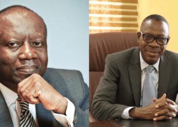 Ken Ofori Atta, Former Finance Minister and Christian Sottie, Managing Director SML