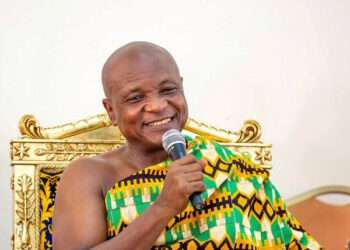 Togbe Afede XIV, the Agbogbomefia of the Asogli State, President of Asogli Traditional Area, and former President of the National House of Chiefs