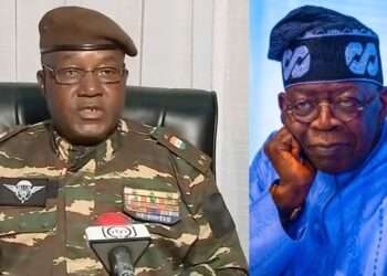 General Abdourahamane Tchiani and President Bola Tinubu