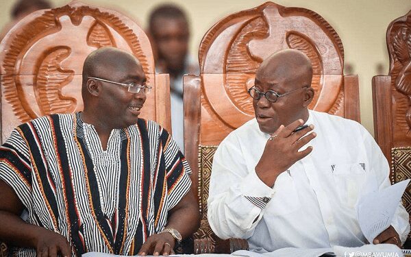 President Akufo-Addo and Vice President Dr Mahamaudu Bawumia