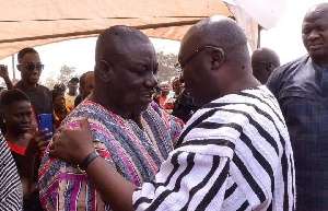 Vice President Dr Mahamudu Bawumia and Honourable Isaac Adongo