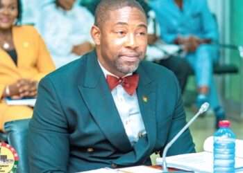 Dr. Bernard Okoe-Boye Minister of Health and NPP parliamentary candidate for the Ledzokuku Constituency