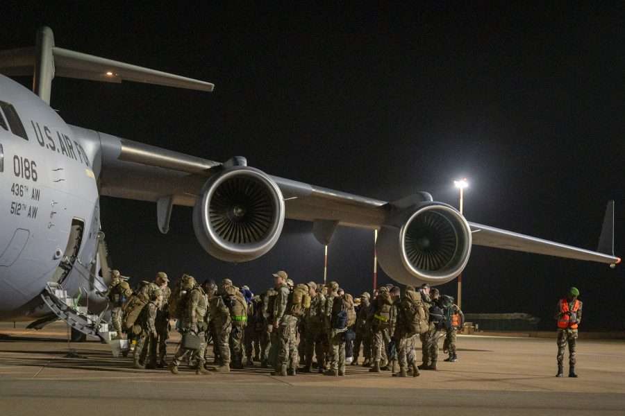 US troops leave Niger