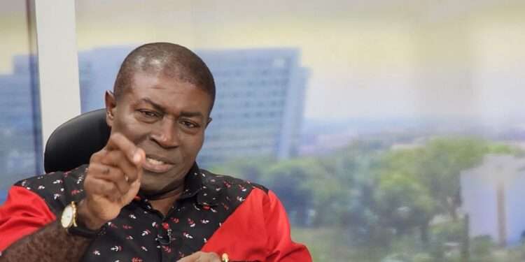 Hon. Nana Akomea  the  Deputy Chairman of Dr. Bawumia Campaign Team