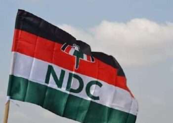 Flag of the National Democratic Congress (NDC)