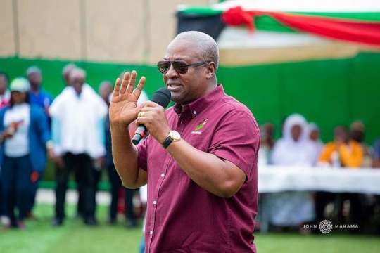 Mahama Questions Bawumia's Credibility and Calls for Peace in Bawku 1 John Dramani Mahama Flagbearer of the National Democratic Congress ( NDC)