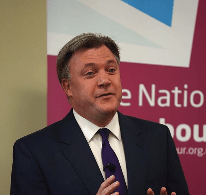Ed Balls former Labour shadow chancellor