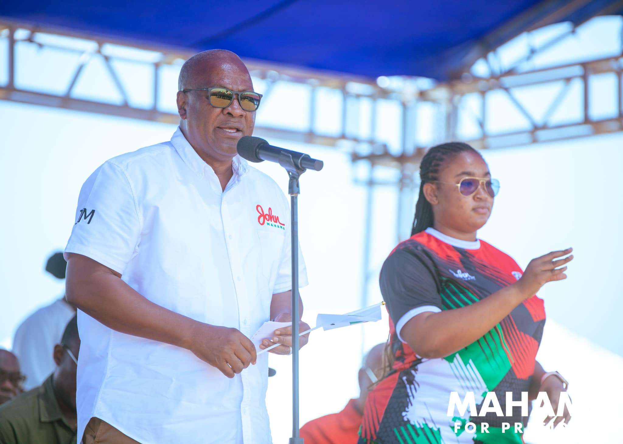 NDC Intensifies Campaign, Opoku-Agyemang Tours North-East, Mahama Takes on Western-North 3 JDM @OR 1