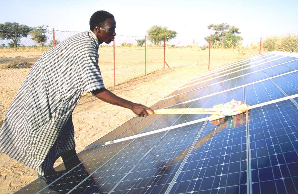 Solar panels in niger