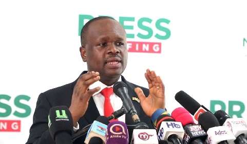Dr. Edward Omane Boamah Director of Elections for the National Democratic Congress (NDC)