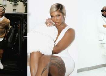 Wizkid, Tiwa Savage, and Davido