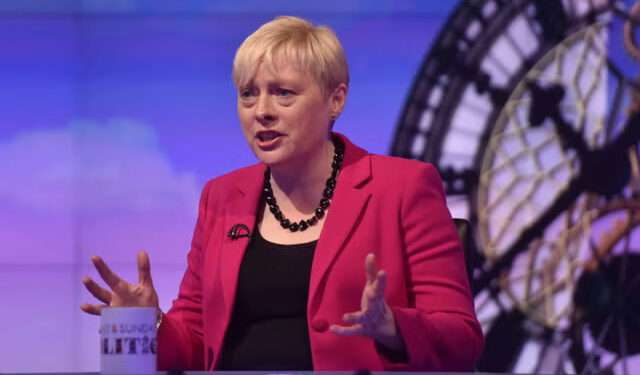 Dame Angela Eagle defended the decision to suspend all asylum claims