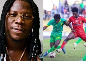 Stonebwoy and some players