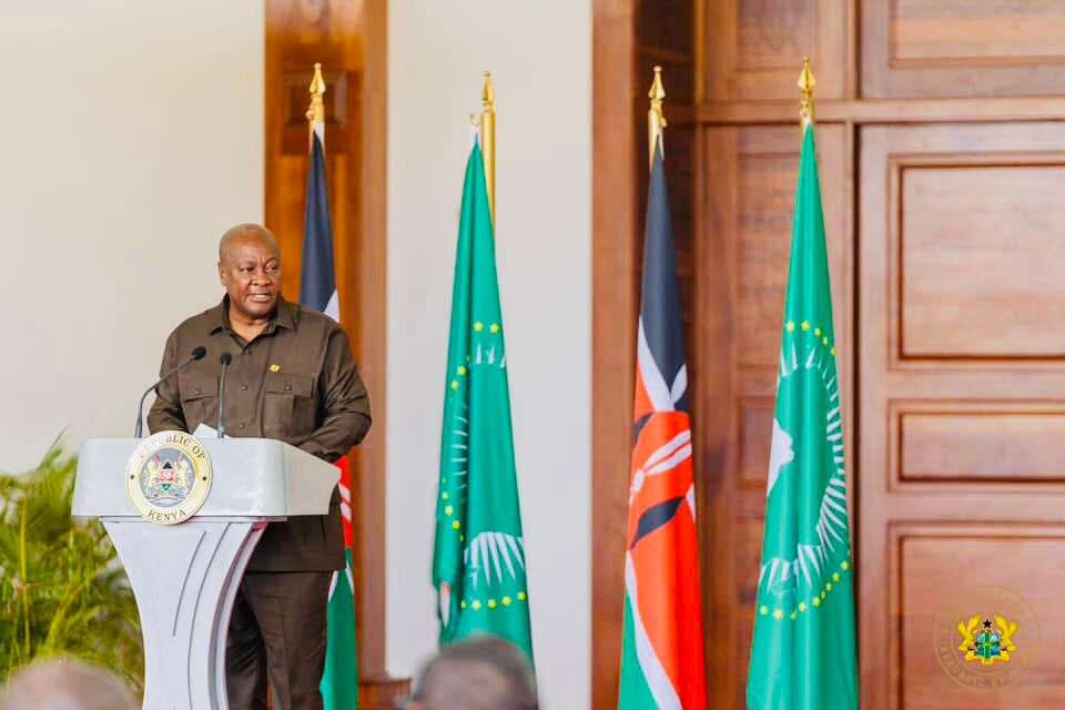 President John Dramani Mahama at Africa-Wide Initiative
