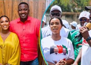 Gifty Dumelo and husband, John Dumelo