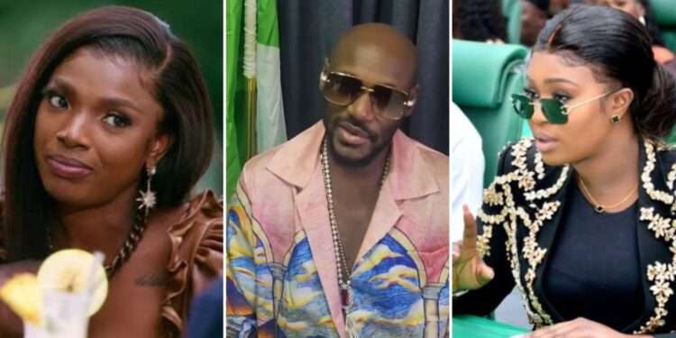 Annie Idibia, 2Baba, and Natasha
