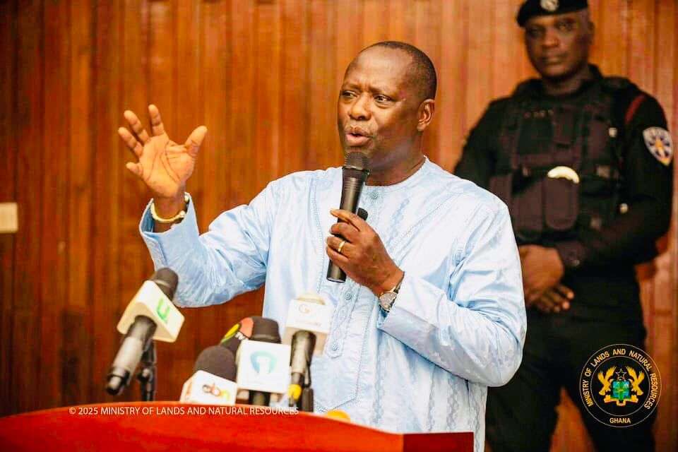 Ghanaian Mining Firms Have Capacity to Mine - Minerals Commission 3 Hon. Emmanuel Armah-Kofi Buah, Minister for Lands and Natural Resources