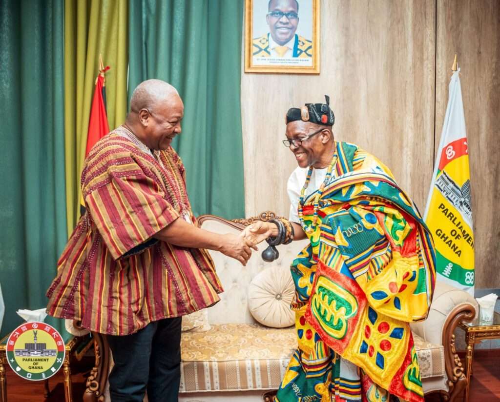 President John Dramani Mahama and Speaker Alban Bagbin