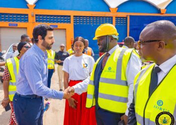 Dr. Frank Amoakohene, Ashanti Regional Minister, Street Lighting