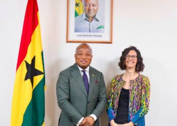 Hon. Samuel Okudzeto Ablakwa, H.E. Harriet Thompson, Diplomatic, United Kingdom, Minister