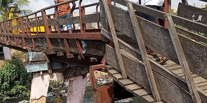 galamsey after effects; Broken Bridge, Odumase