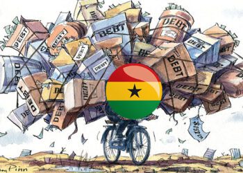 A picture showing fiscal crisis