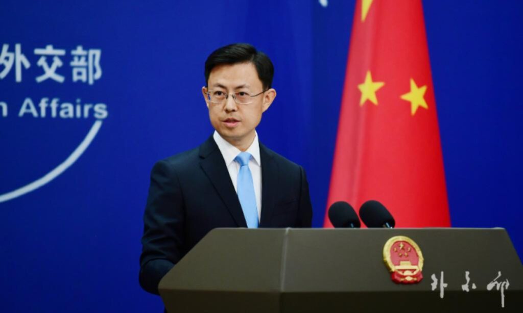 Chinese Foreign ministry Spokesperson, Guo Jiakun.