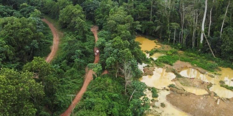 Galamsey Destruction