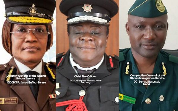 Ghana's new Security Chiefs