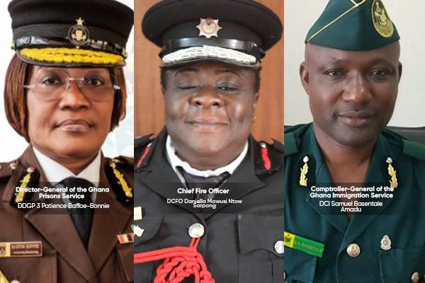 Ghana's new Security Chiefs