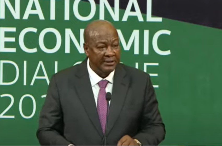 Mahama National Economic Dialogue