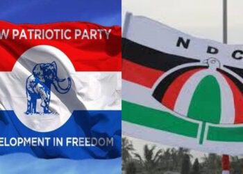 NPP and NDC Flags