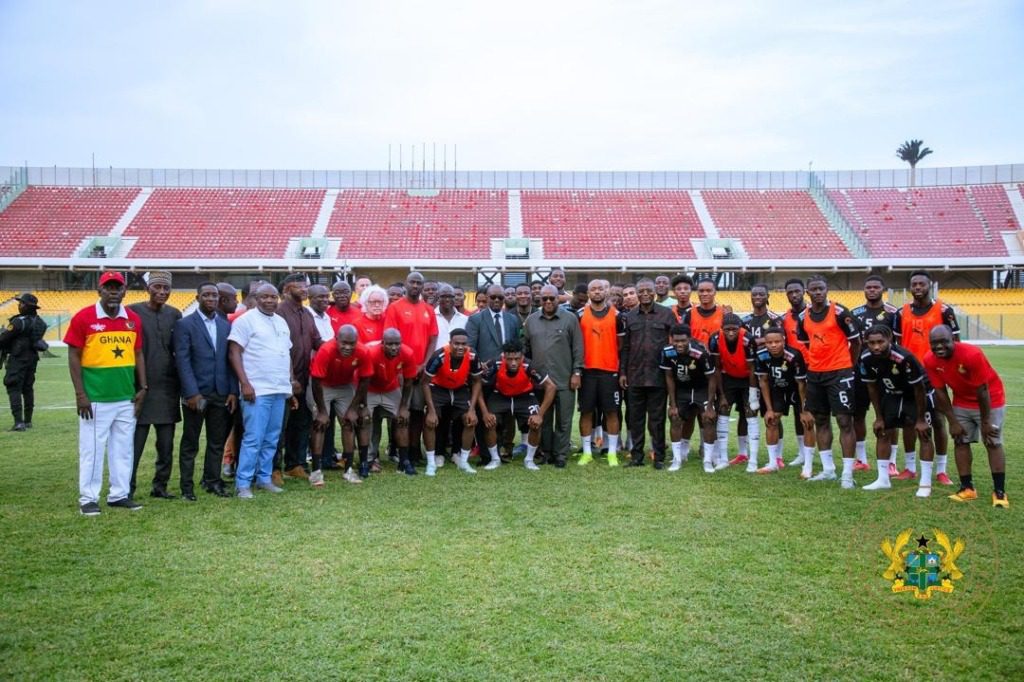 Preisdent Mahama @Black Stars 1