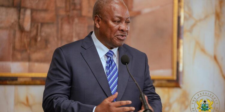 HE President John Dramani Mahama