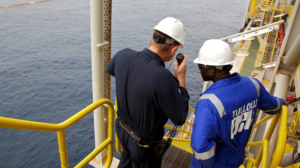 Tullow Oil Drilling Operations in Ghana