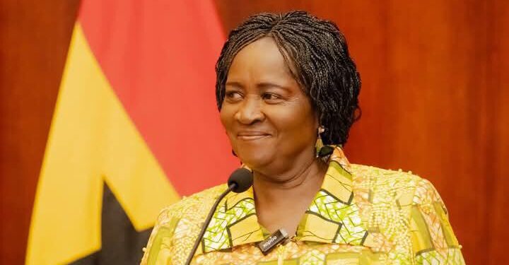 Vice President of the Republic of Ghana Professor Naana Jane Opoku-Agyemang