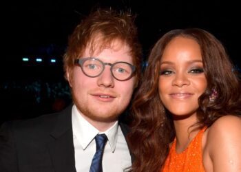 Ed Sheeran and Rihanna