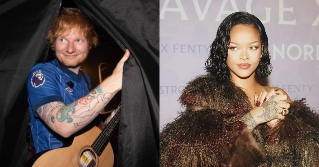 Ed Sheeran Admits to Special Connection with Rihanna