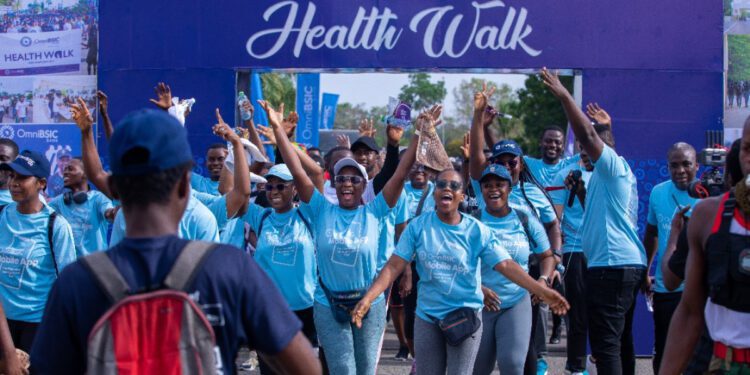 OmniBSIC Bank Sets the Pace with Record-Breaking Health Walk and Digital Banking Innovation